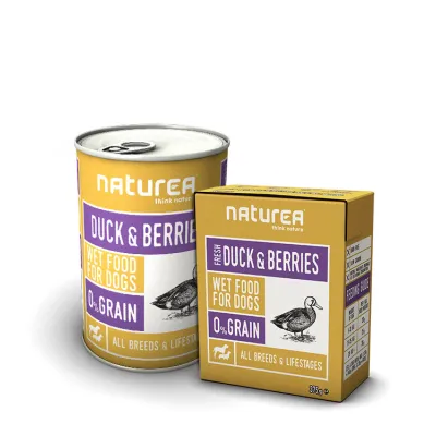 Naturea dog - kaczka z jagodami Naturea dog - kaczka z jagodami
