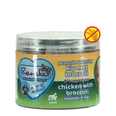 Renske MINI przysmak - kurczak z brokułami
