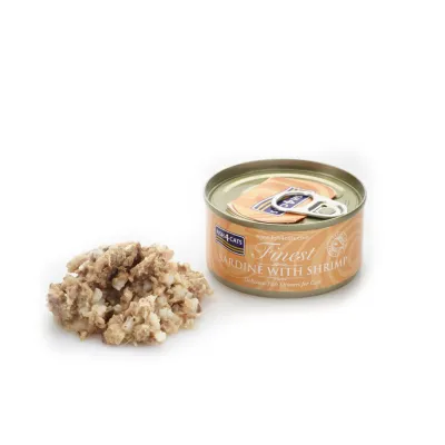 Fish4Cats - sardynka z krewetkami