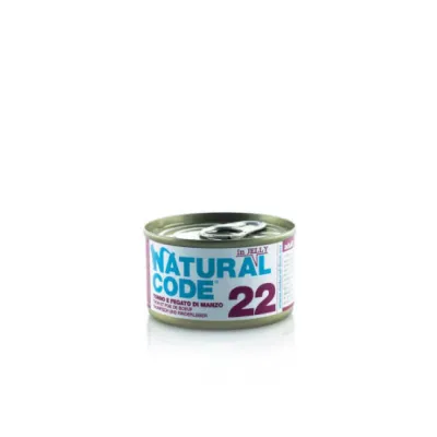 Natural Code 22 tuna and beef liver in JELLY Natural Code 22 tuna and beef liver in JELLY