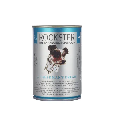Rockster - fishermans dream - BIO łosoś, kalmary i małże Rockster - fishermans dream - BIO łosoś, kalmary i małże