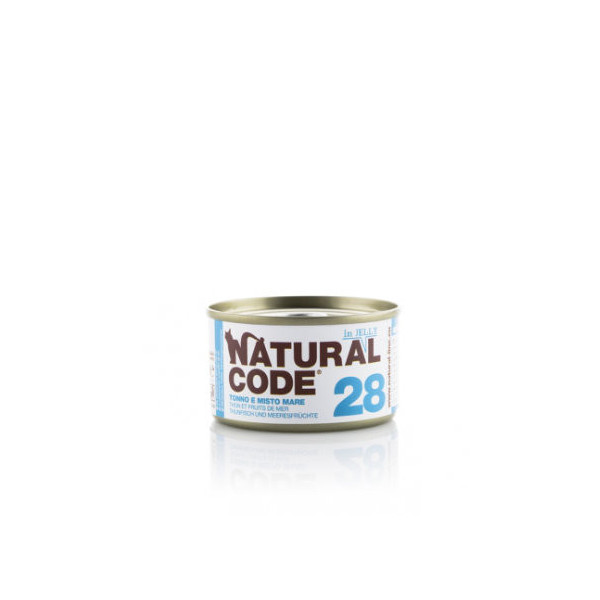 Natural Code 28 tuna and mix seafood in JELLY