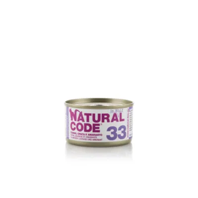 Natural Code 33 tuna, seabream and amaranth in JELLY Natural Code 33 tuna, seabream and amaranth in JELLY