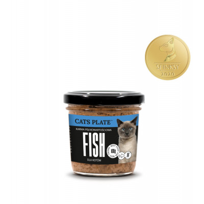 Cats Plate FISH - ryba
