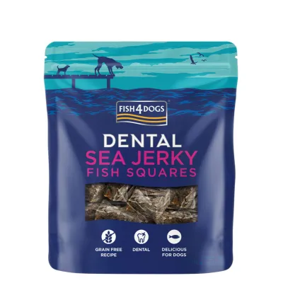 Fish-4-dogs JERKY squares Fish-4-dogs JERKY squares