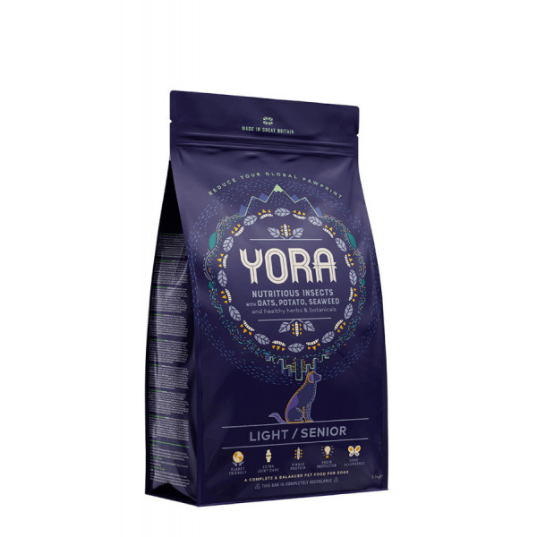 Yora SENIOR LIGHT - ekologiczna karma z insektów 36% owadów