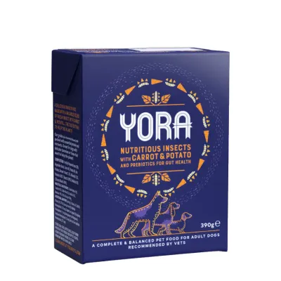 Yora karma mokra z insektów z marchwią Yora karma mokra z insektów z marchwią