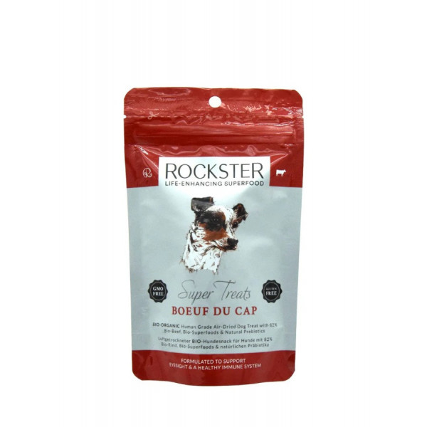 Rockster SUPER treats - boeuf du cap - BIO przysmaki z wołowiny