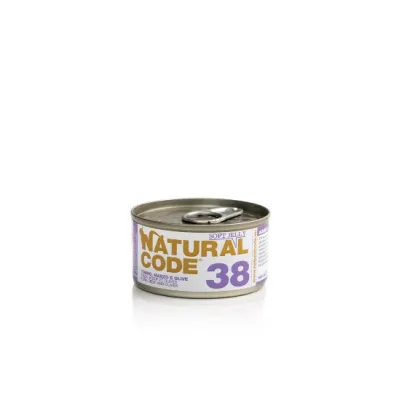 Natural Code 38 tuna, beef and olive