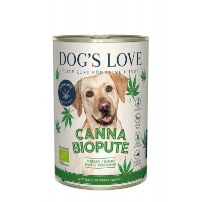 Dogs Love BIO puszka -...