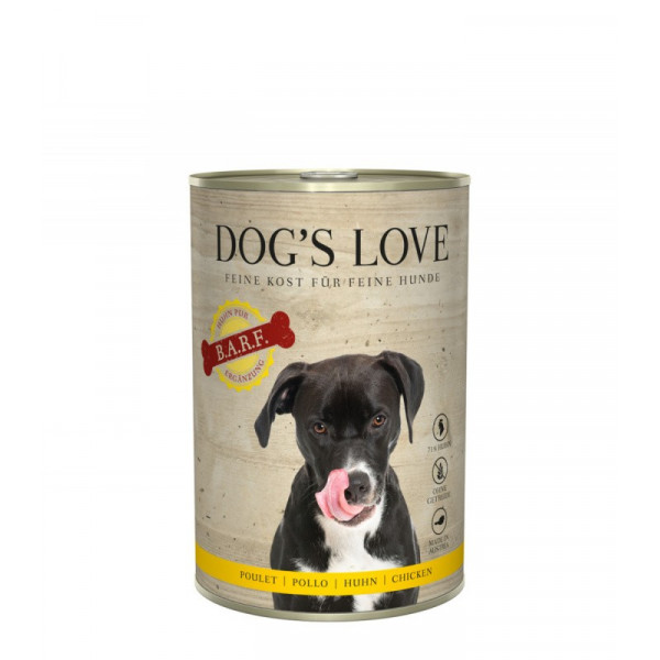 Dogs Love BARF puszka - czysty KURCZAK