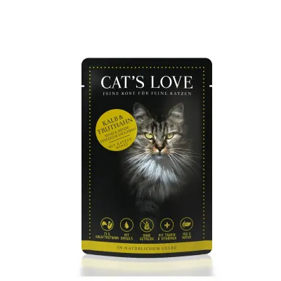 CATs LOVE saszetka CIELĘCINA z indykiem CATs LOVE saszetka CIELĘCINA z indykiem