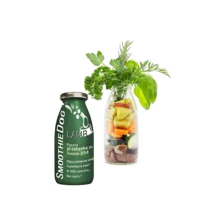 Smoothie Dog JAGNIĘCINA z warzywami