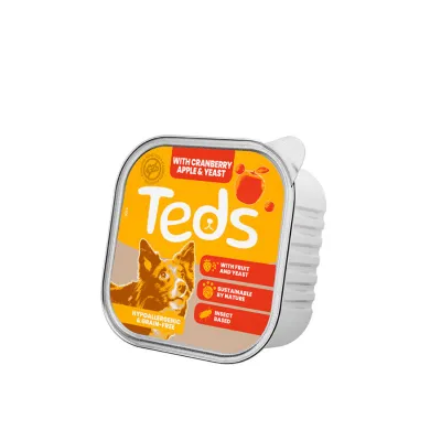 Teds karma mokra z insektów z jabłkiem Teds karma mokra z insektów z jabłkiem