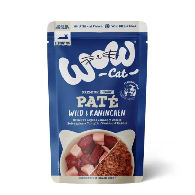WoW cat SENIOR dziczyzna z królikiem WoW cat SENIOR dziczyzna z królikiem