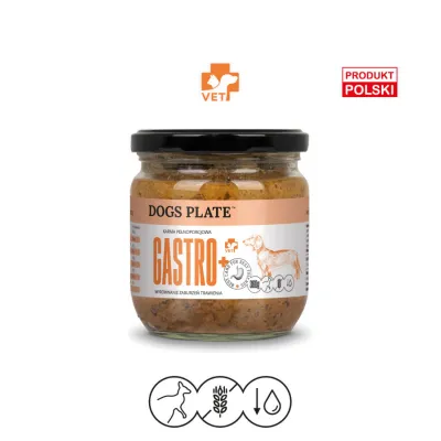 Dogs Plate VET Gastro plus