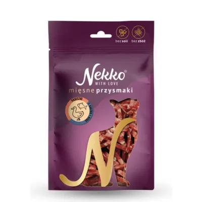 Nekko dla kota paseczki kaczki z rybą