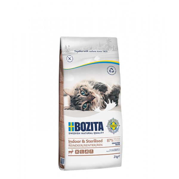 Bozita Indoor and sterilised z RENIFEREM