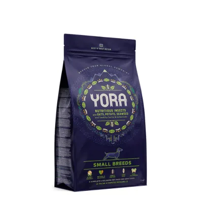 Yora - SMALL bread ekologiczna karma z insektów 42,5% owadów Yora - SMALL bread ekologiczna karma z insektów 42,5% owadów