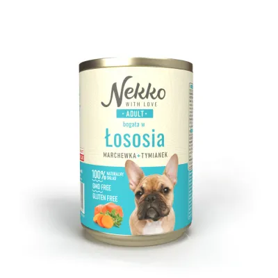 Nekko puszka ADULT bogata w łososia