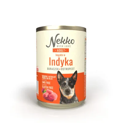 Nekko puszka ADULT bogata w indyka Nekko puszka ADULT bogata w indyka
