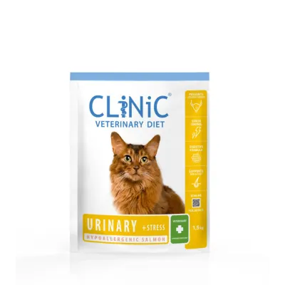 Clinic VET cat urinary and stress hypoallergenic - ŁOSOŚ Clinic VET cat urinary and stress hypoallergenic - ŁOSOŚ