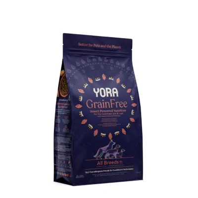 Yora GRAIN FREE - ekologiczna karma z insektów 40% owadów Yora GRAIN FREE - ekologiczna karma z insektów 40% owadów