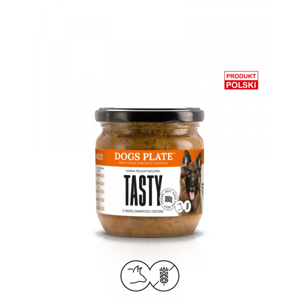 Dogs Plate TASTY z szynki wieprzowej