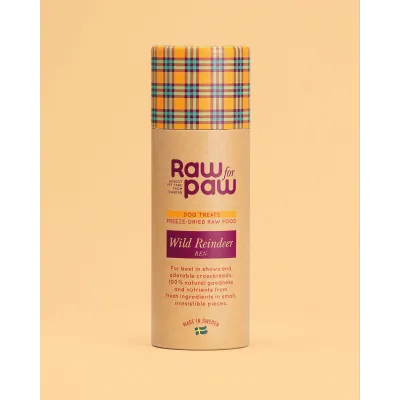 RAW for PAW liofilizowane przysmaki RENIFER RAW for PAW liofilizowane przysmaki RENIFER