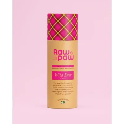 RAW for PAW liofilizowane przysmaki JELEŃ RAW for PAW liofilizowane przysmaki JELEŃ