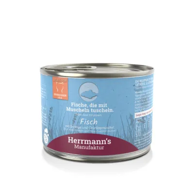 Herrmanns selection cat - ryby z krewetkami
