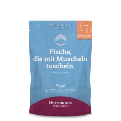 Herrmanns selection cat saszetka - ryby z krewetkami