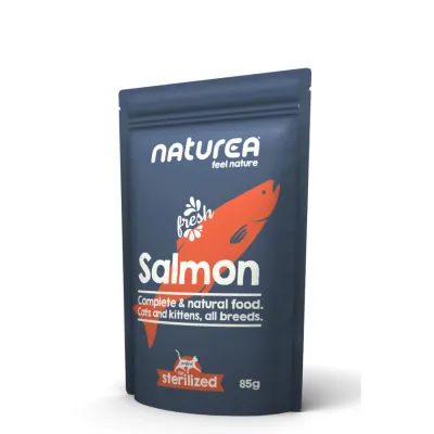 Naturea cat saszetka - łosoś
