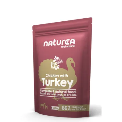 Naturea dog saszetka - kurczak i indyk Naturea dog saszetka - kurczak i indyk
