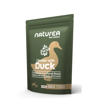 Naturea dog saszetka - kurczak i kaczka Naturea dog saszetka - kurczak i kaczka