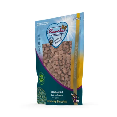 Renske chrupiące ciasteczka - kaczka z kurczakiem Renske chrupiące ciasteczka - kaczka z kurczakiem