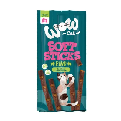 WoW cat soft sticks WOŁOWINA WoW cat soft sticks WOŁOWINA