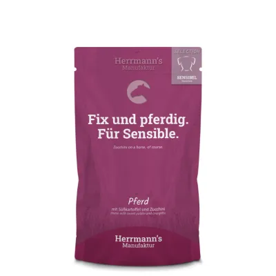 Herrmanns selection dog saszetka - konina