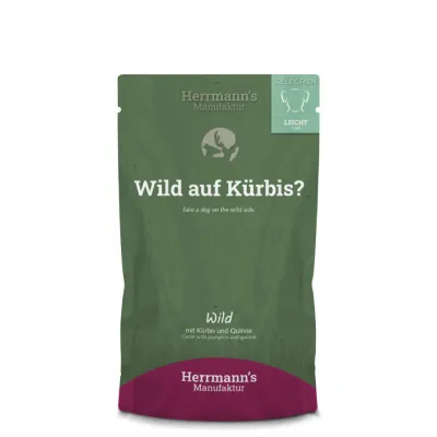 Herrmanns selection dog saszetka - DZICZYZNA light Herrmanns selection dog saszetka - DZICZYZNA light