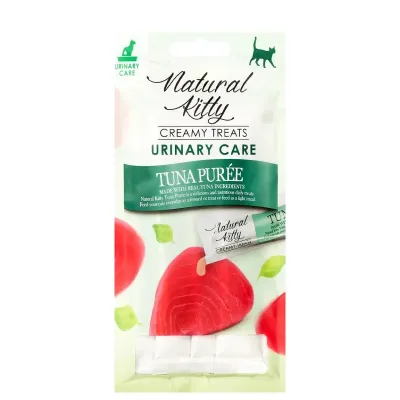 Natural Kitty FUNKCYJNY kremowy przysmak puree z TUŃCZYKA - układ moczowy Natural Kitty FUNKCYJNY kremowy przysmak puree z TUŃCZYKA - układ moczowy