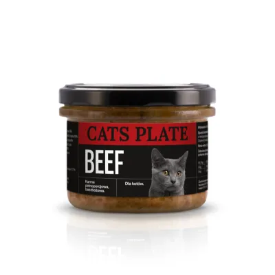 Cats Plate BEEF - wołowina