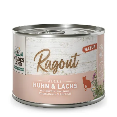 Wildes Land RAGOUT puszka KURCZAK z łososiem