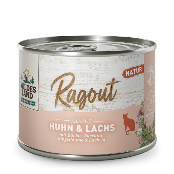 Wildes Land RAGOUT puszka KURCZAK z łososiem