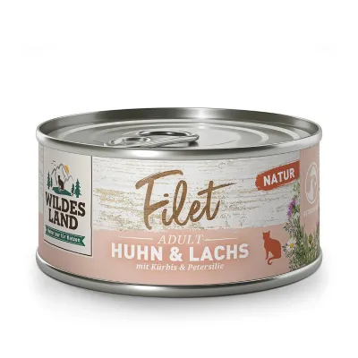 Wildes Land FILET puszka KURCZAK z łososiem Wildes Land FILET puszka KURCZAK z łososiem