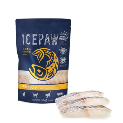 Icepaw 100% filet z dorsza i łososia