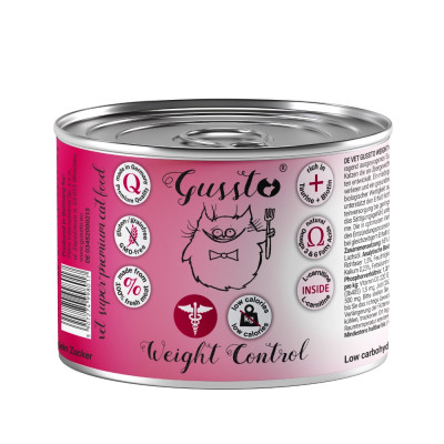 Gussto VET WEIGHT control - świeża KACZKA
