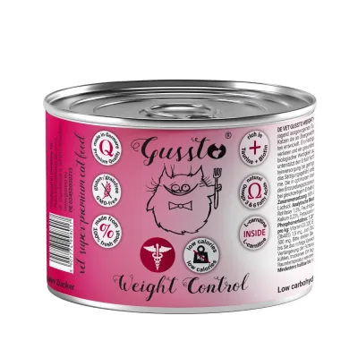 Gussto VET WEIGHT control - świeża KACZKA
