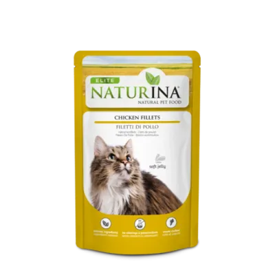 Naturina cat filet z KURCZAKA w galarecie Naturina cat filet z KURCZAKA w galarecie