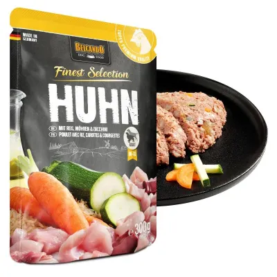 Belcando kurczak z ryżem, marchewką i cukinią