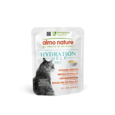 Almo Nature HYDRATION bulion i filet z kurczaka